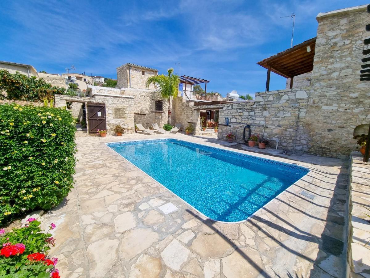Poseidon'S Pool Paradise Skarinou Buitenkant foto